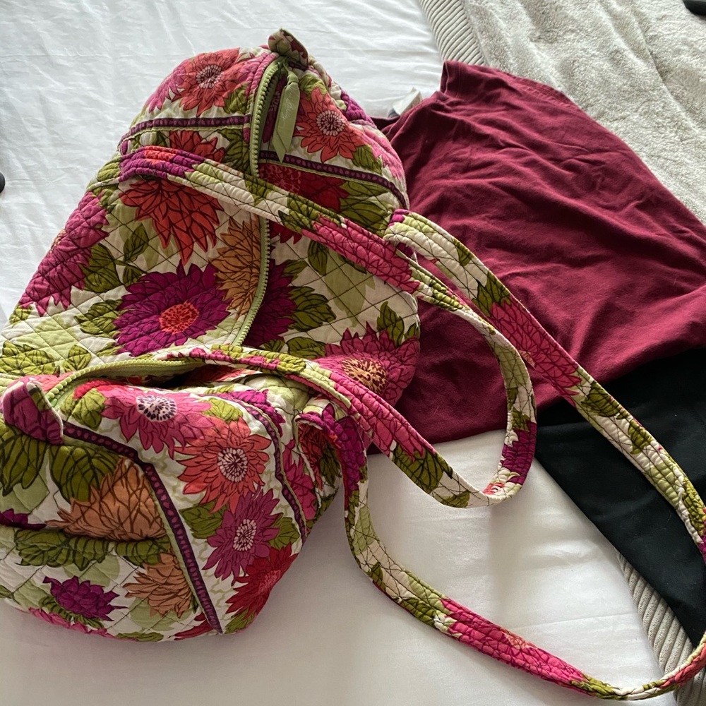 Vera Bradley overnight/gym bag